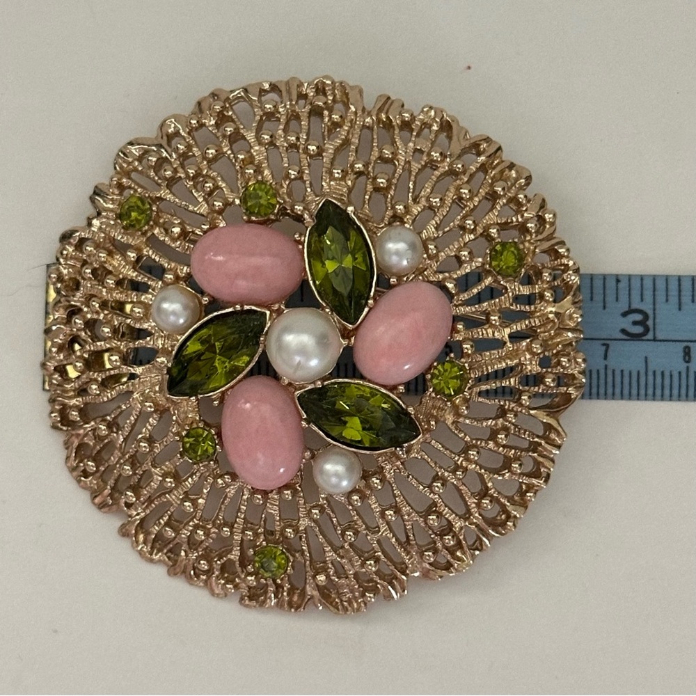 Vintage Sarah Coventry Brooch and Earrings Set - Picture 7 of 8
